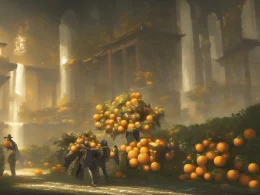 The orange become zhi when transplanted to north