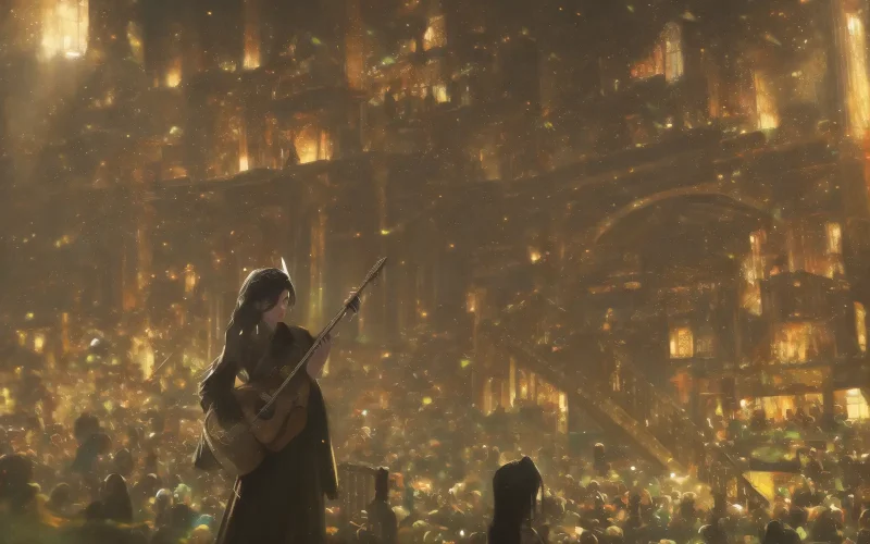 The sound spins around for three days