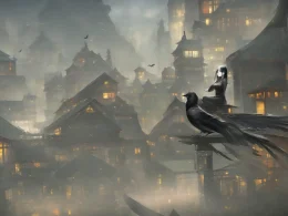 Love the house even the crows on it