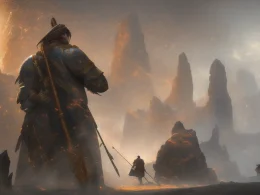 Playing with the axe in front of Lu Ban