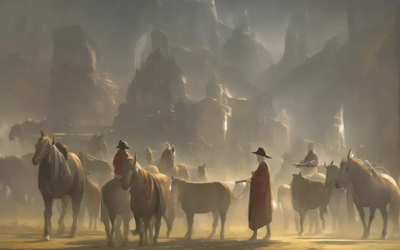 Sai lost his horse, but it may be a blessing