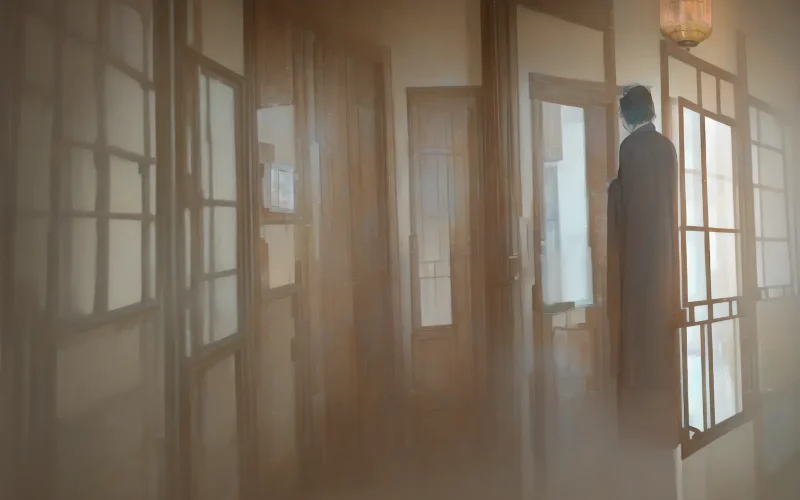 To shut the door and reflect on one's own faults