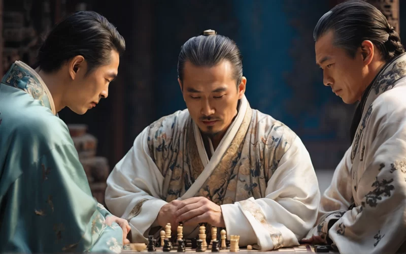 dang ju zhe mi pang guan zhe qing