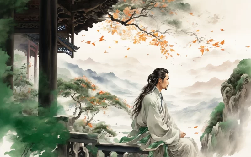独坐敬亭山」李白 | 诗与酒