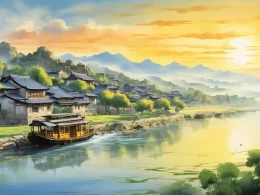 man ting fang · shan mo wei yun