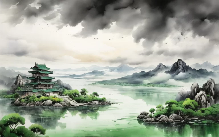 yu zhong deng yue yang lou wang jun shan