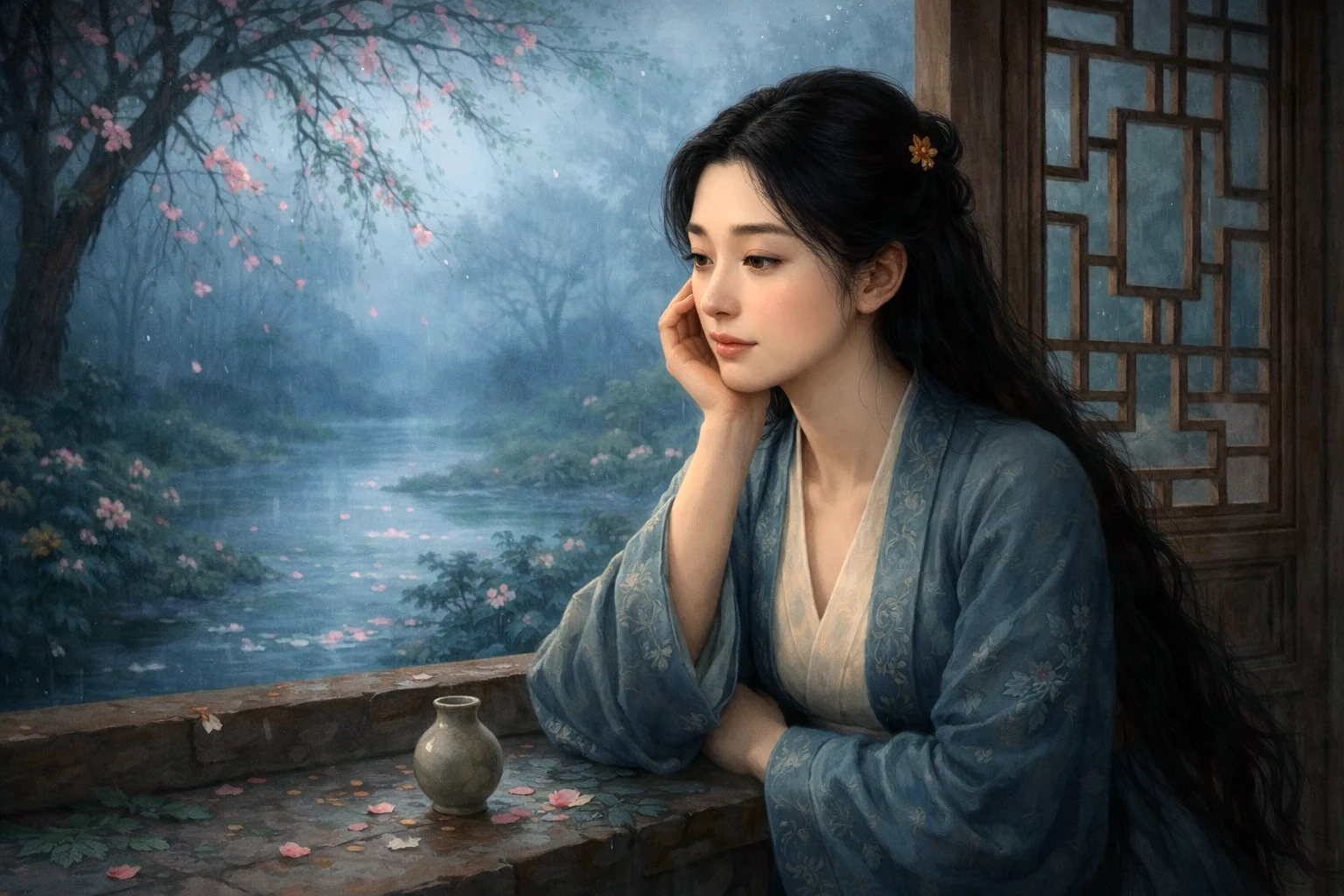 「如梦令 · 昨夜雨疏风骤」李清照 | 诗与酒