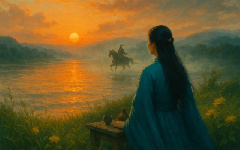 xia ri jue ju · li qing zhao