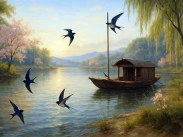 yan zi lai zhou zhong zuo