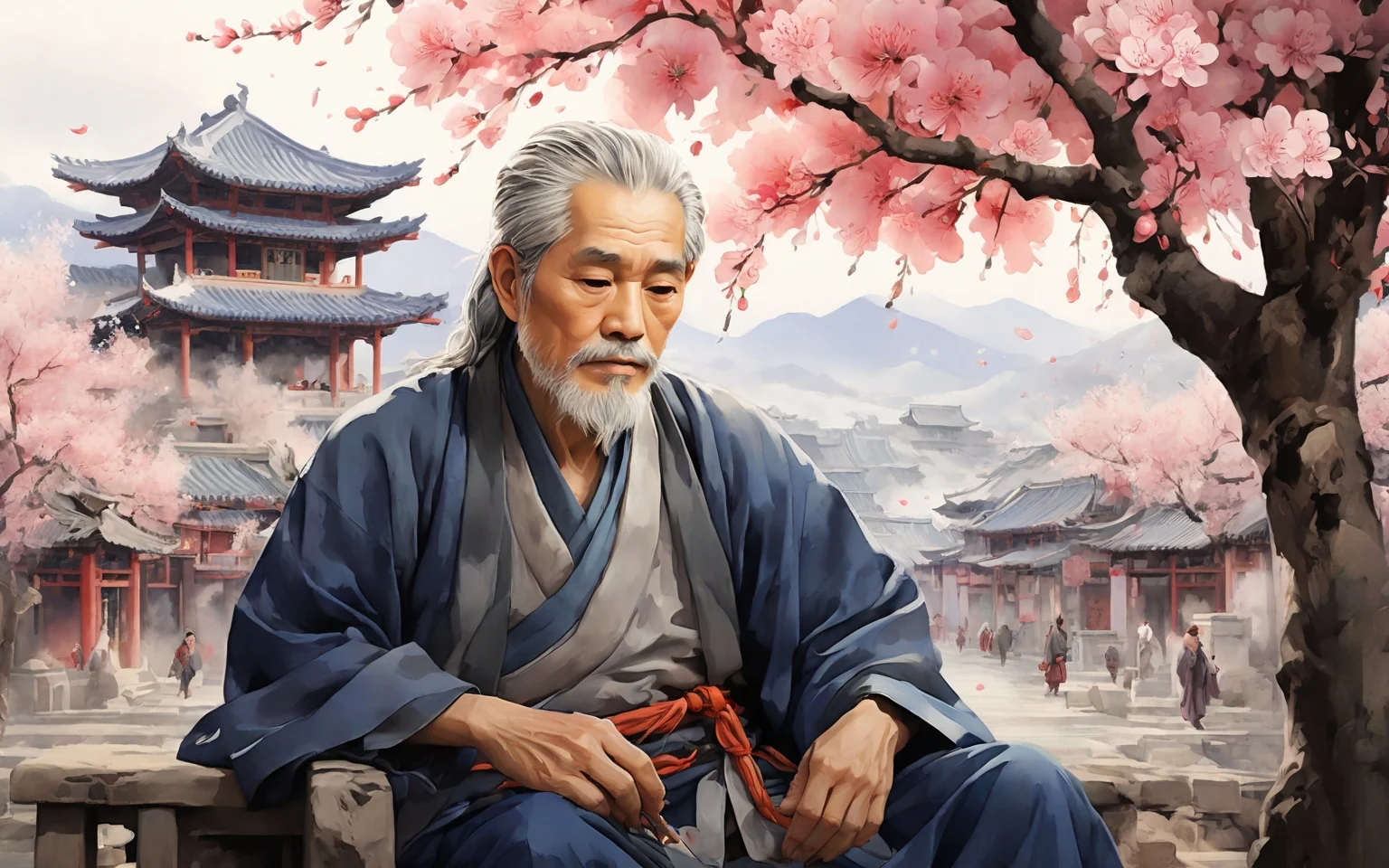 Admonition on the Part of a White-haired Old Man by Liu Xi-yi | Poems and  Idioms