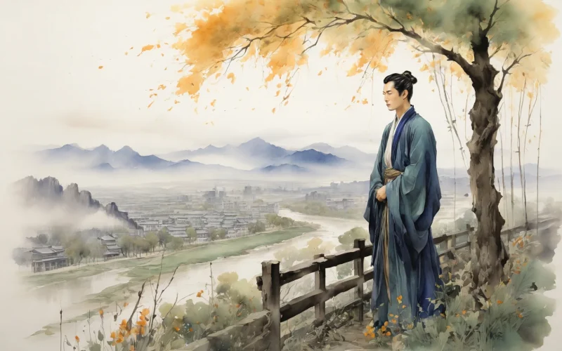 deng lou yang shi e