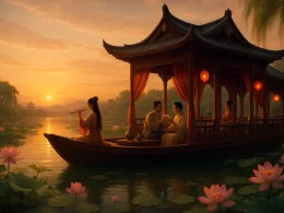 cai sang zi · he hua kai hou xi hu hao