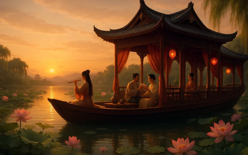 cai sang zi · he hua kai hou xi hu hao