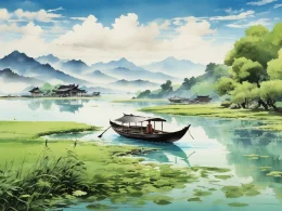 cai sang zi · qing zhou duan zhao xi hu hao