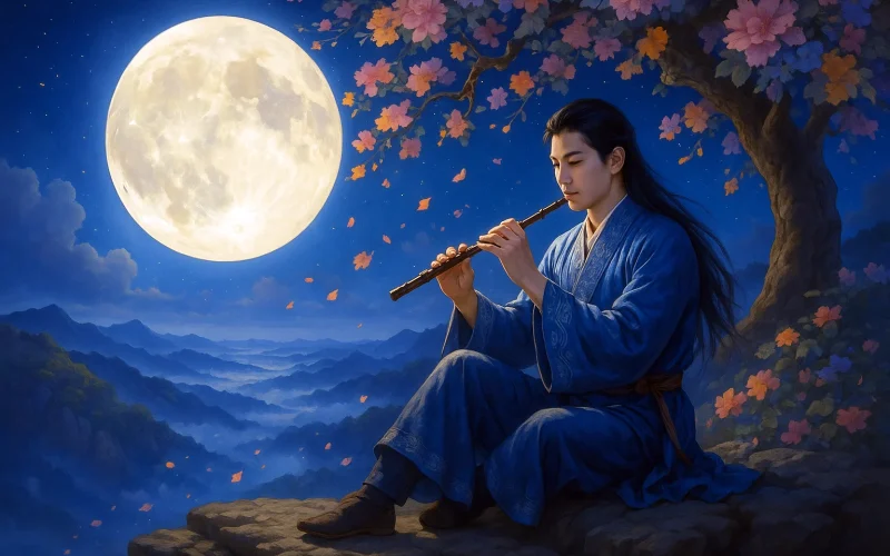 meng zhong zuo · ouyang xiu