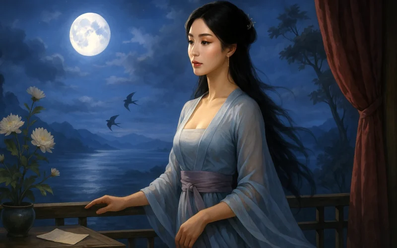 蝶恋花· 槛菊愁烟兰泣露」晏殊| 诗与酒