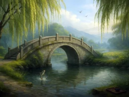 huan xi sha · shui zhang yu tian pai liu qiao