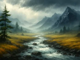 yu zuo fang deng shan